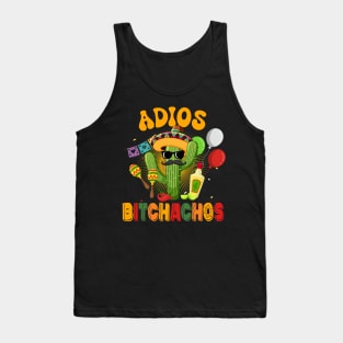 Adios Bitchachos Funny Player Cinco De Mayo Tank Top